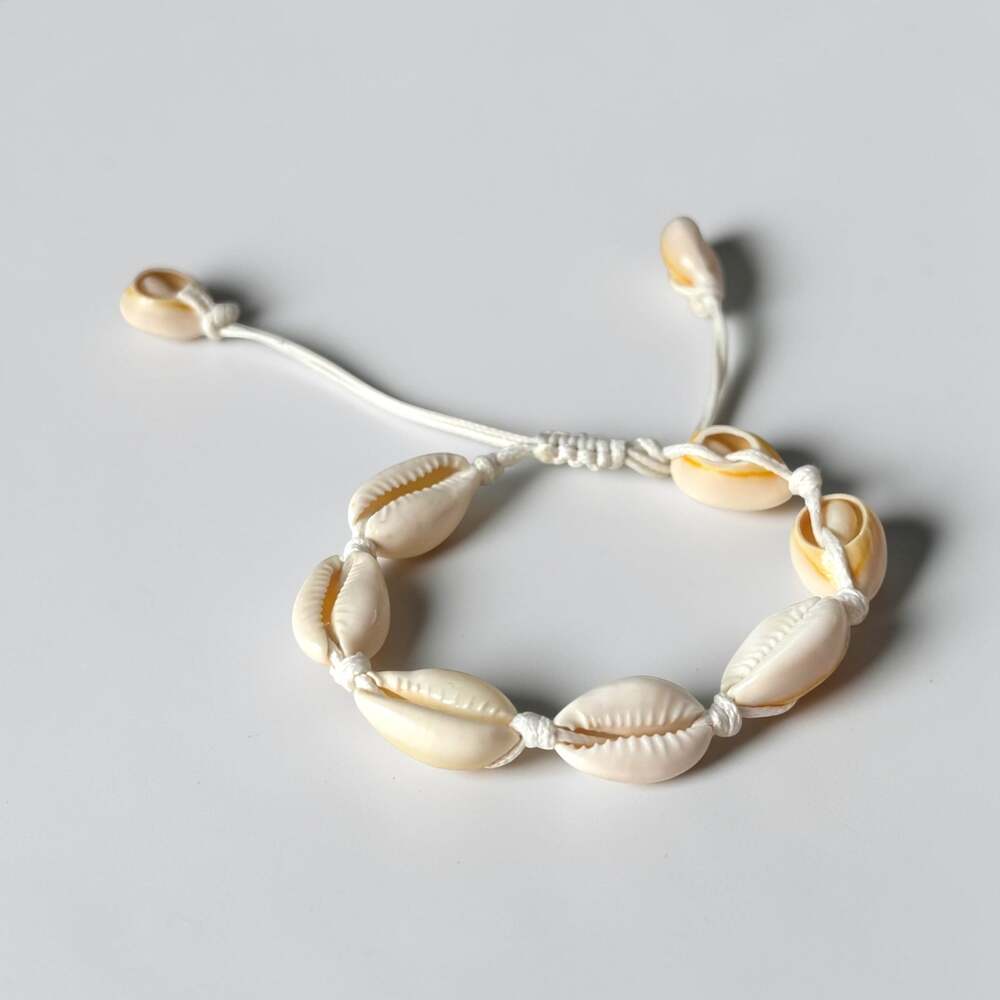 Boho Multilayer Shell Rope Bracelet Set - Picture 5 of 9